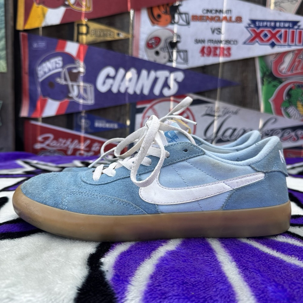 Sz 8 - NIKE MENS‎ SB HERITAGE VULC 'COAST PSYCHIC BLUE' WMNS 9.5 [CD5010-401]
